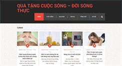 Desktop Screenshot of cuocsongthuongnhat.com
